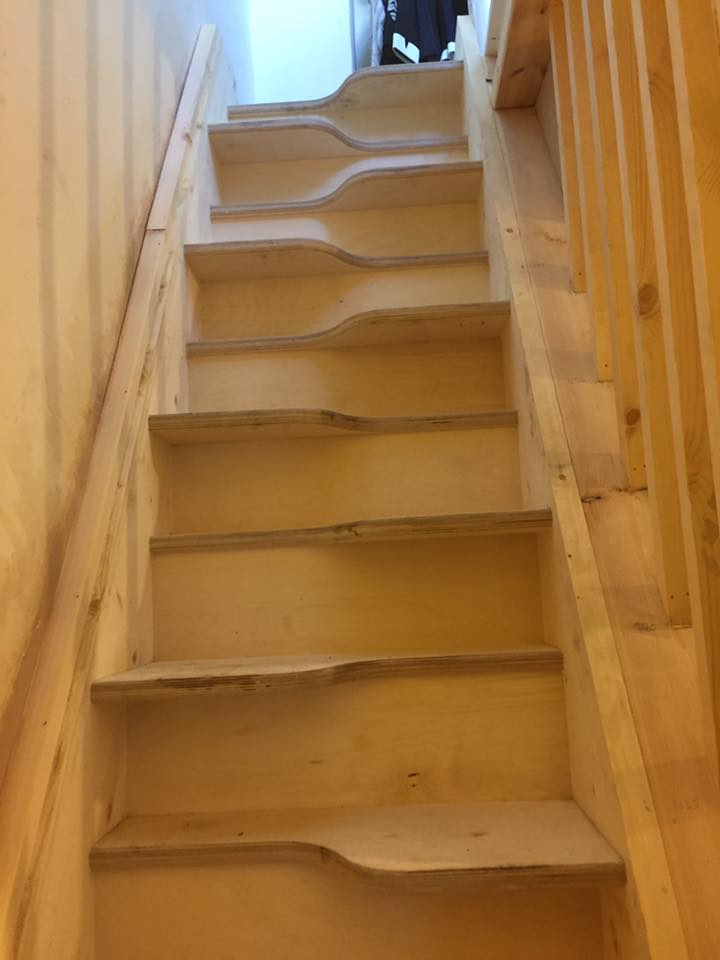 A Staircase to the Loft